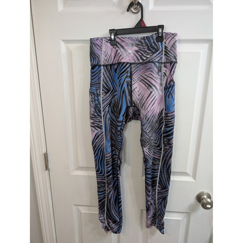 FP Movement You're A Peach Leggings Womens‎ Black Cyber Combo - Size M - Picture 2 of 8